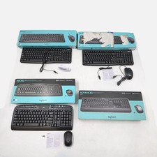 Assorted Logitech Keyboards w/ Mice Lot of 4