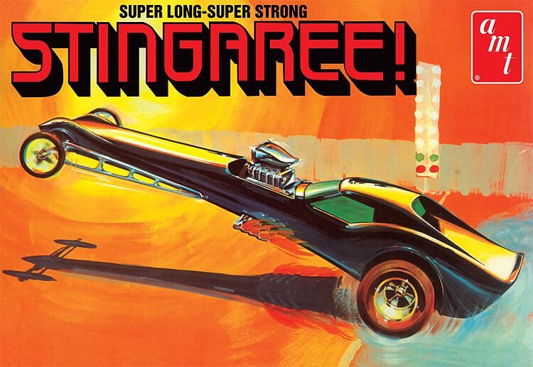 AMT/MPC AMT1259/12 - 1/25 Stingaree Custom Dragster - New