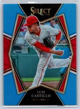 2022 Panini Select #199 Luis Castillo Carolina Blue #/35