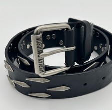 Harley Davidson 32" Studded Leather Belt 97629-05V