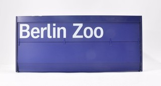 alte DB FALLBLATT von Omega Städte Zugzielanzeiger Hinweise Info ZZA Bahnsteig