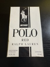 Ralph Lauren Polo Red Intense 4.2 Oz/125 ML Eau De Parfum Spray Rare Sealed