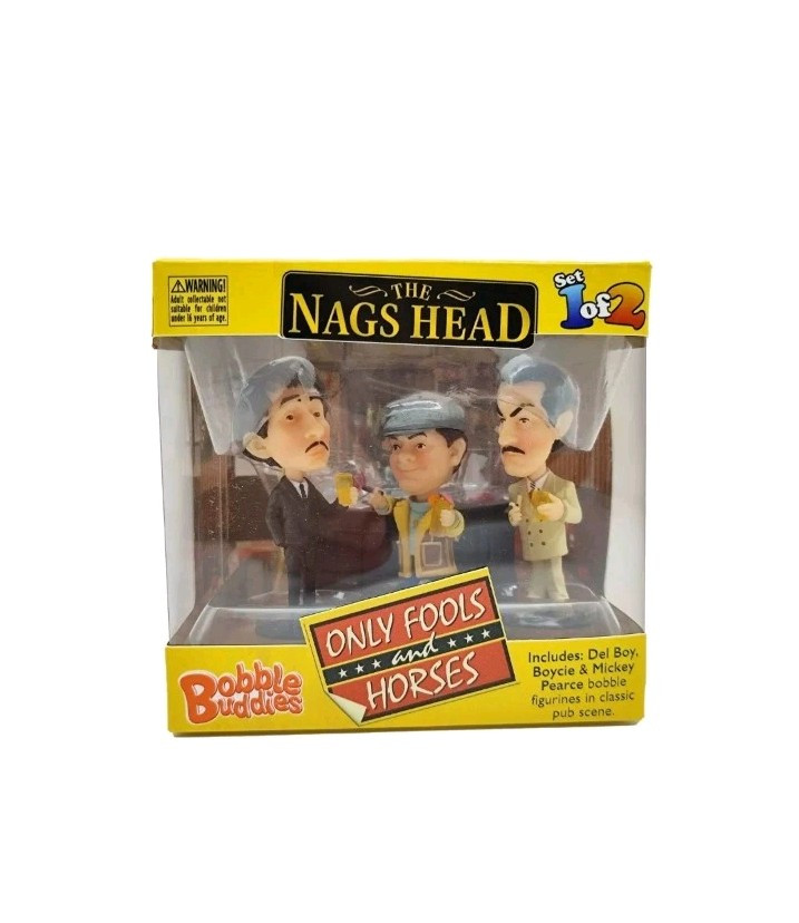ONLY FOOLS AND HORSES • Nags Head 4pc Bobble Head Buddies Bobblehead • Set 1