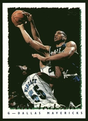 1994-95 Topps #153 Jim Jackson Spectralight NBA Basketball Card