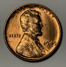 1949 Uncirculated Lincoln Wheat Penny 1949 Uncirculated Lincoln Wheat Penny