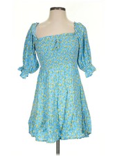 Faithfull the Brand Women Blue Casual Dress S