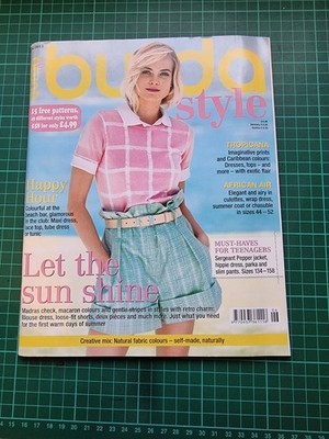 Burda Style Magazin 6/2015 Sommer, Ausgehen, Teens Musterblätter nicht benutzt