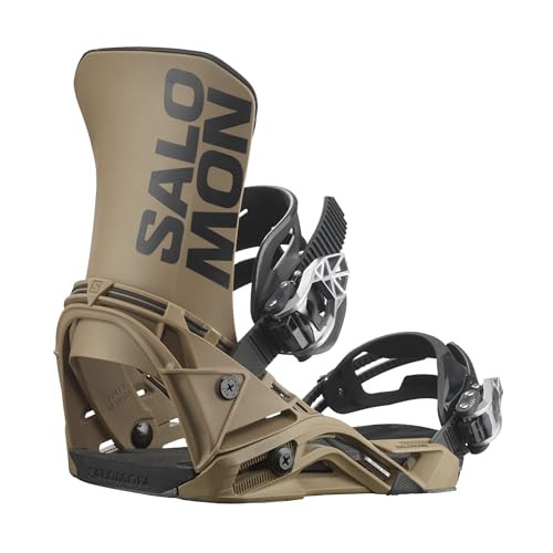 Attacchi Snowboard Salomon District Uomo Nuovi L47647200 M Marrone!