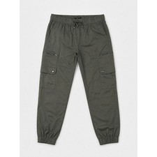 Banana Republic Women Olive Green Cargo Jogger Pants Elastic Waist Size S