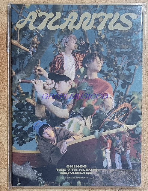 SHINee Atlantis SMTOWN OFFICIAL GOODS POSTCARD BOOK SEALED | eBay