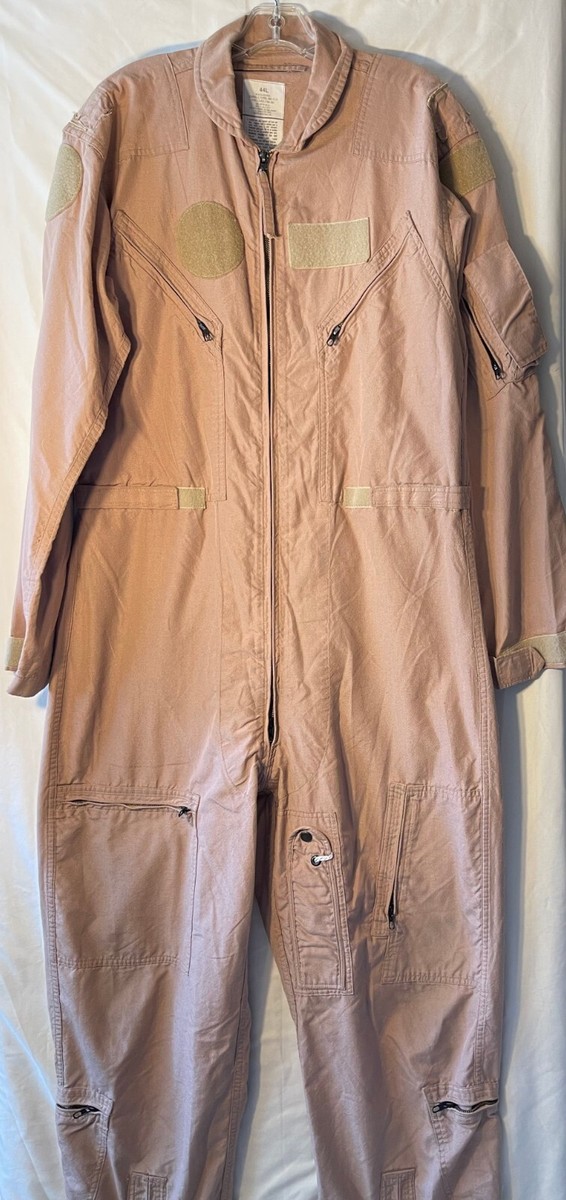MILITARY JUMPSUIT COVERALLS FLYERS, TYPE 1 CLASS 2 TAN, 44L