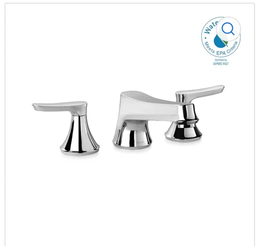 Toto TL230DD#CP Wyeth Widespread Lavatory Faucet, Polished Chrome