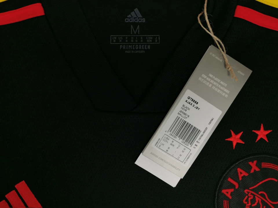 Trikot Adidas Ajax Amsterdam 2021-2022 Third I 3rd Three Little Birds Bob Marley - Bild 3 von 4