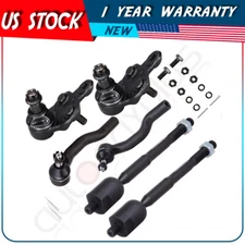 For 2004-2006 Lexus ES330 Toyota Camry 6Pcs Ball Joints Steering Tie Rod End