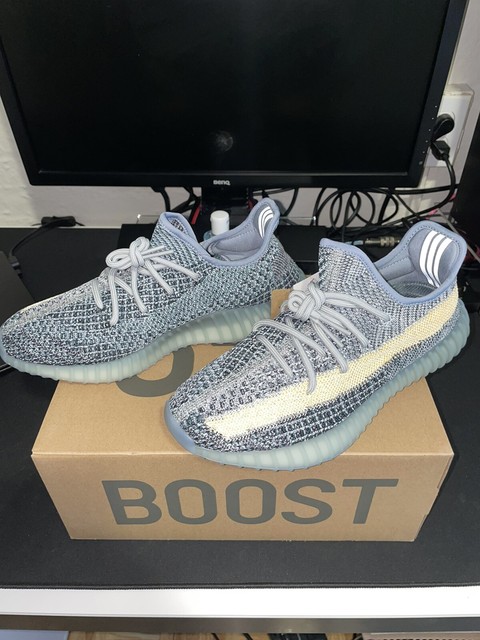 Size 8 - adidas Yeezy Boost 350 V2 Ash Blue 2021 for sale online | eBay
