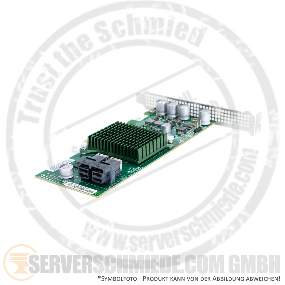 LSI Supermicro AOC-S3008L-L8E 9300-8i PCIe x8 2x SFF-8643 12G SAS intern HBA - Bild 2 von 4