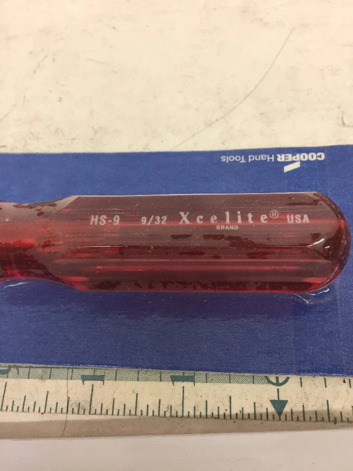 Xcelite HS9V Regular Nutdriver with Full Hollow Shaft, 7" Hole Depth, 9/32" $25 - Image 3 of 4