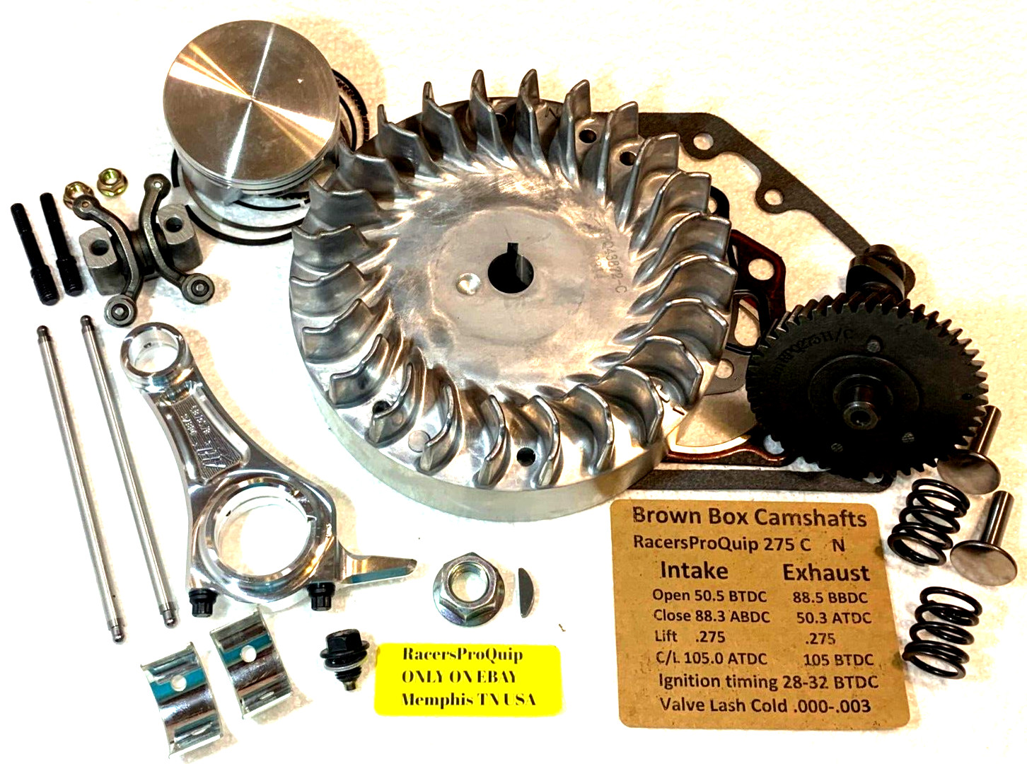 Honda Gx200 Clone 196c BulletProof Power Kit kart mini bike Racing 24hship USA