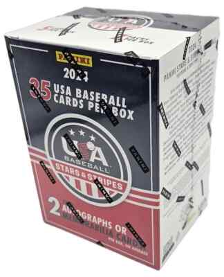 2024 Panini Stars and Stripes Baseball Factory Sealed 7 Pack Blaster Box 2 Hits!
