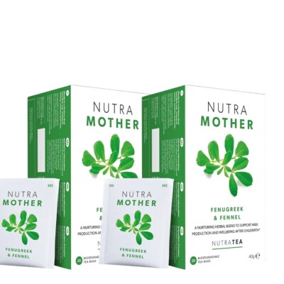 Nutra Tee Mutter Kräutertee 20 Teebeutel - STILLEN & WOHLBEFINDEN, DOPPELPACK
