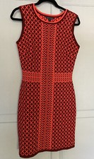 Tommy Hilfiger Diamonds Knit Dress Size M Argyle
