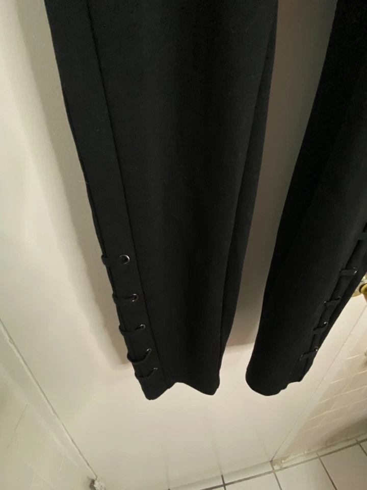 Pantalón Simply Vera Wang Legging Talla Pequeña Negro Elástico 73277 Foto 2 de 4