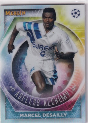 Topps Merlin Chrome 2023 CL No. AA-10 Marcel Desailly Ageless Alchemy