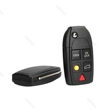 Volvo XC70 XC90 5 Tasten Fernbedienung Flip Folding Autoschlüssel Fall ohne Chip