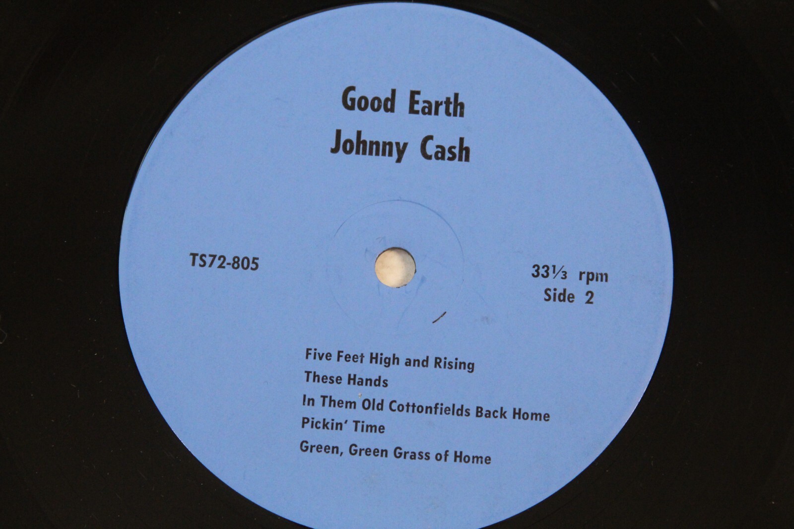 Johnny Cash LP Vinyl Good Earth Promo June Carter Willie Nelson VG+