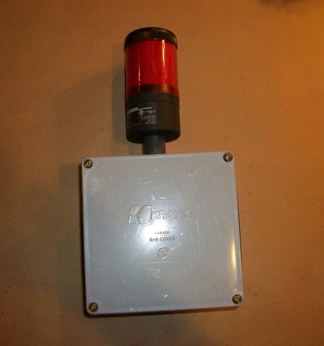 Stacklight (témoin Lumineux) Bleu Couteler-Marteau E26BL + Ampoule Clignotante Xénon 110-125V - Occasion