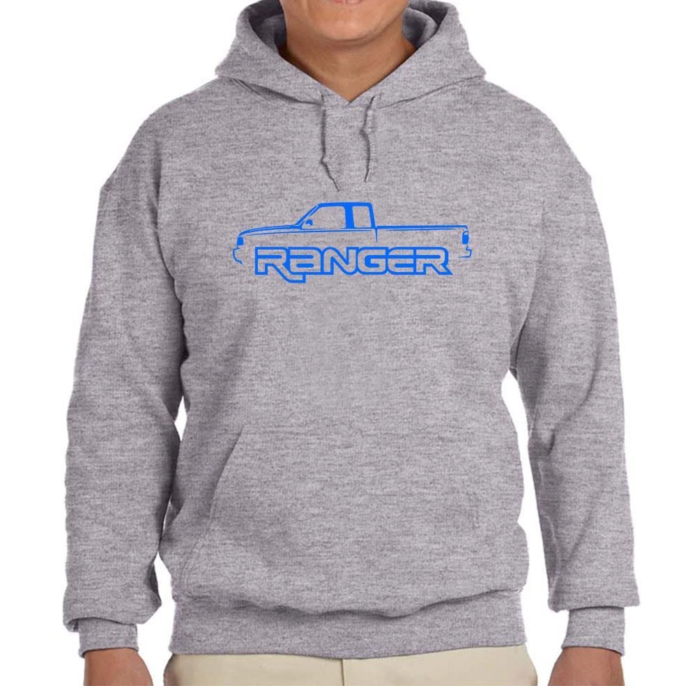 Ford Ranger Pickup Truck Grey Hoodie Sweatshirt FREE SHIP eBay