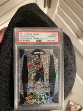 2017 John Collins Panini Prizm Fast Break Prizm Auto RC #109 PSA 10