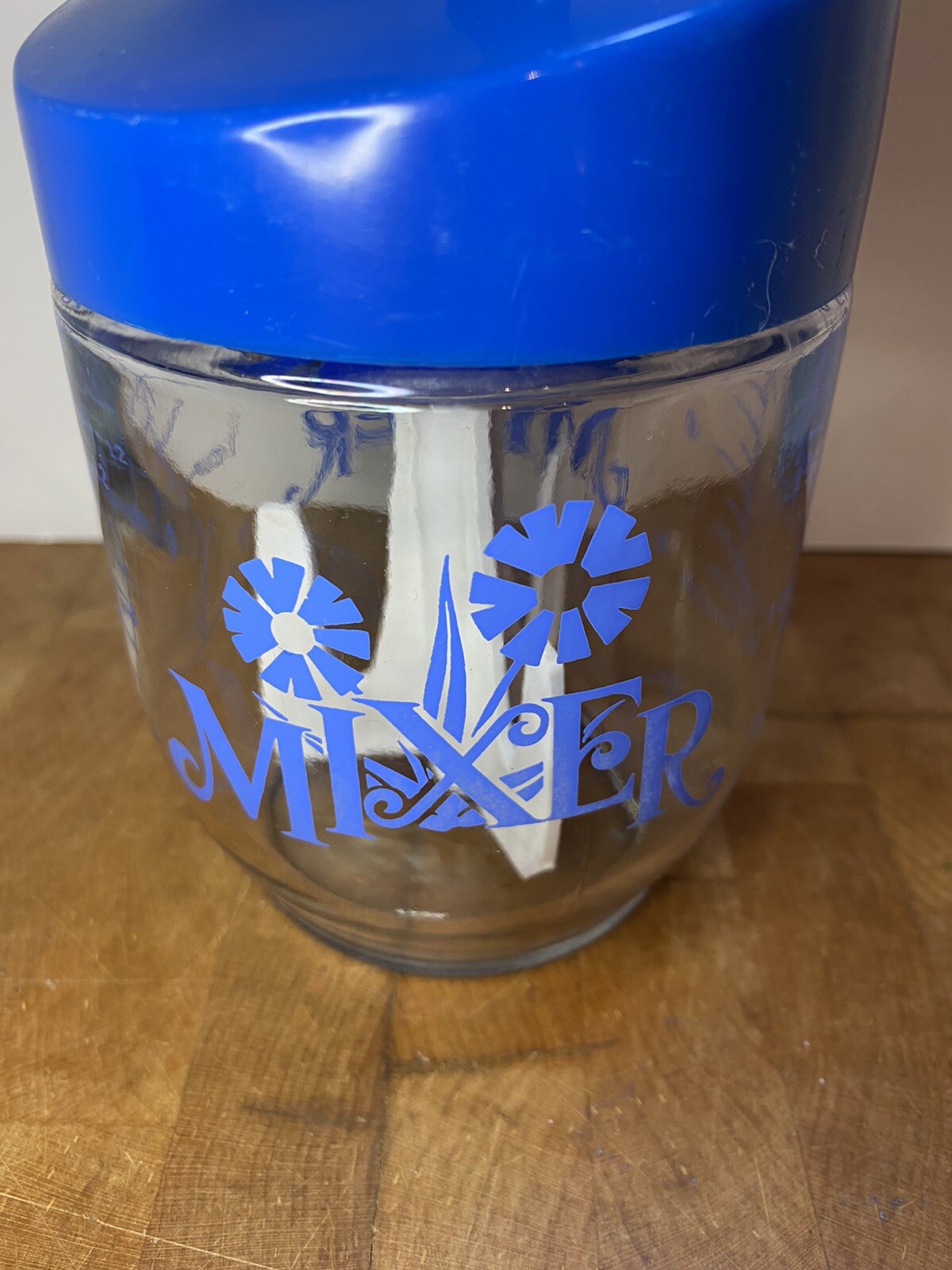 Vintage Gemco Corning Blue Cornflower Hand Mixer eBay