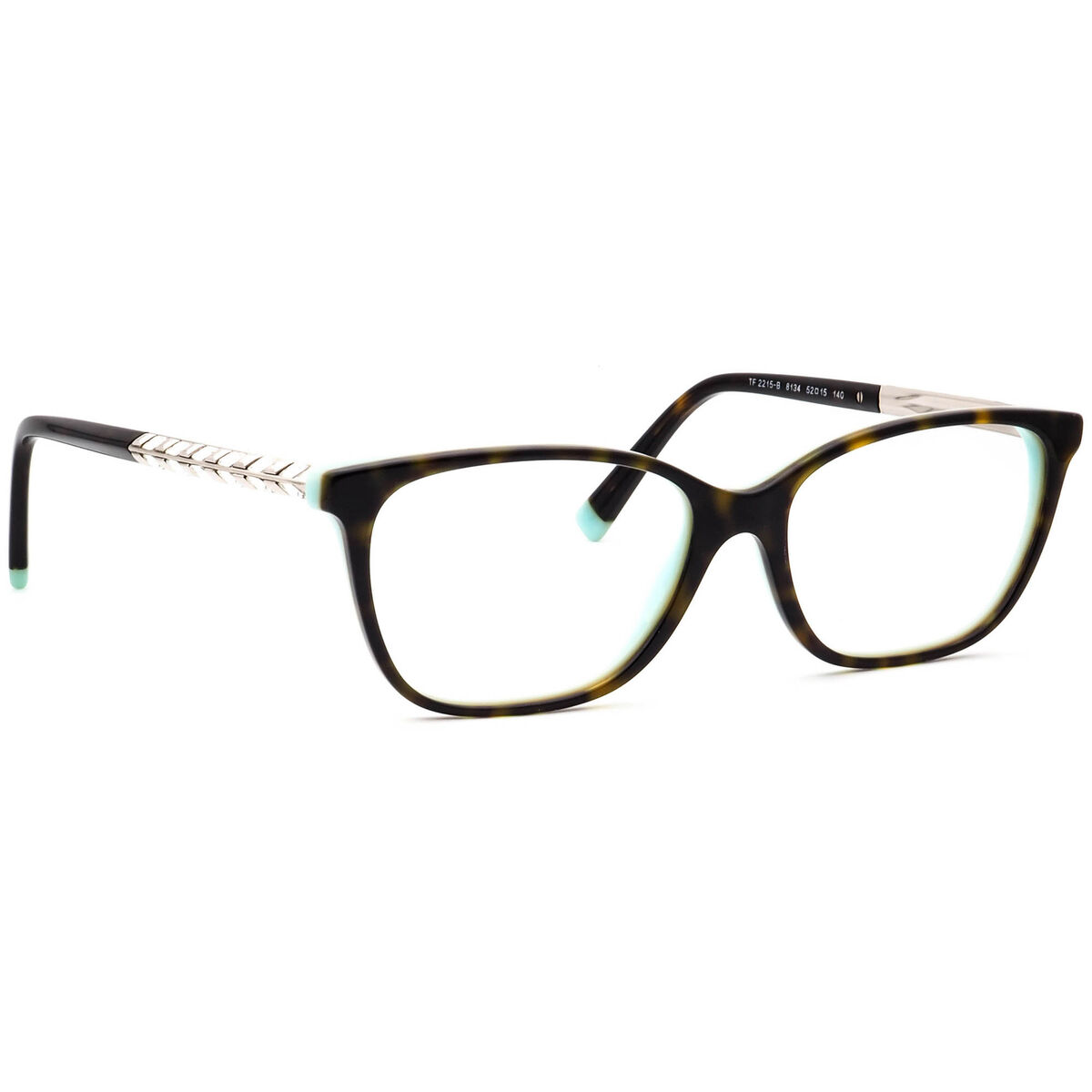 Tiffany & Co. Eyeglasses TF 2215-B 8134 Havana/Blue Crystals Tiffany & Co. Eyeglasses TF 2215-B 8134 Havana/Blue Crystals
