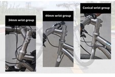 1'1/8"/1'1/2''-34/44mm Titanium/Stainless Steel Ceramic Bearing External Headset