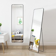 150cm Free Standing Full Length Bedroom Mirror Dressing Make up Long Wall Mirror