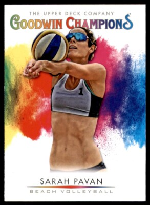 #ad 2021 Goodwin Champions Splash of Color SP #113 Sarah Pavan Upper Deck $2.08