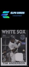 2021 Topps 1986 Topps Baseball Relics Series 2 Tim Anderson #86BR-TA