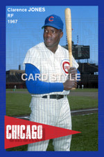 Clarence Jones - 1967 Chicago Cubs - choose a size - full color print