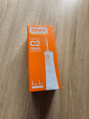 Bitvae Cordless C2 Munddusche Zahnseide - 3 Modi/6 Aufsätze
