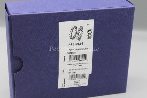 Swarovski 5614931 Ortyx earrings jewelry hoops rose gold pink crystal new - 第 9/12 張圖片