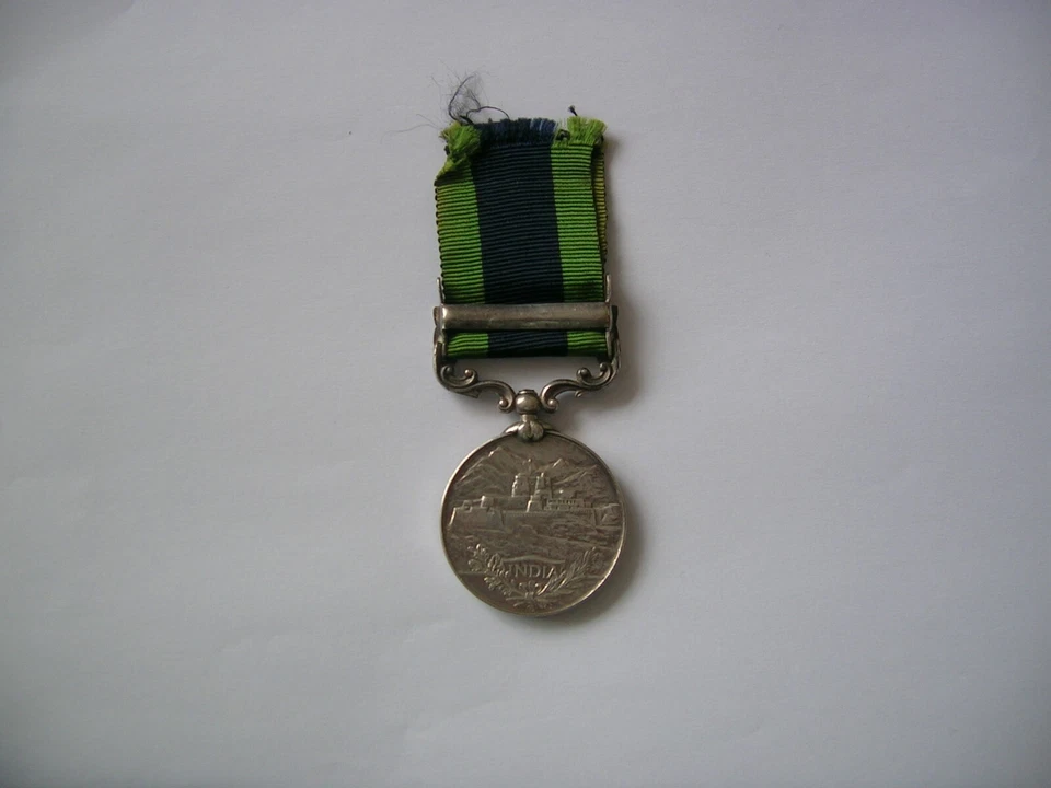GEORGE V-INDIA GENERAL SERVICE MEDAL- 4520. SEP. ABDUL REHMAN.  5 - 8 PUNJAB. R. - Image 3 of 4
