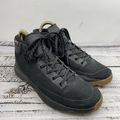 Salomon Black ACRO Chukka Cordura Fabric Shoes Size Men's Hiking Boots 