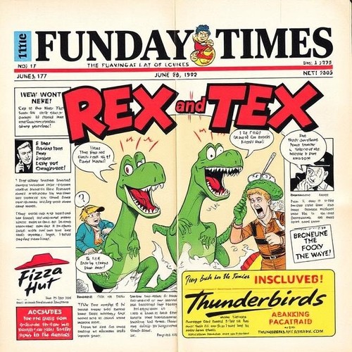 Rare The Funday Times Newspaper – June 28th, 1992 – Thunderbirds Pizza Hut Ad 📰 - Picture 20 of 24