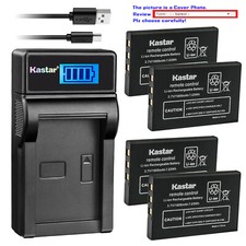 Kastar Battery LCD USB Charger for URC MX 950 MX-950 URC MX 980 MX-980 MX 990