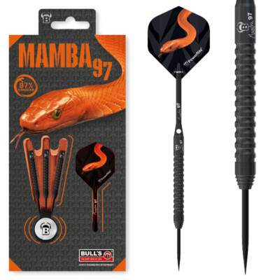 Bull's Darts Mamba97 M3 97% Tungsten 21g 23g 25g (Steel Dart) Dartpfeil NEU