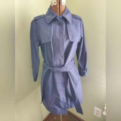 GAP Womens XS blue rain jacket