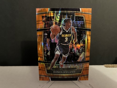 2021-22 NBA Panini Select Bones Hyland #79 Orange Flash Prizm Rookie Card - 第 1/1 張圖片