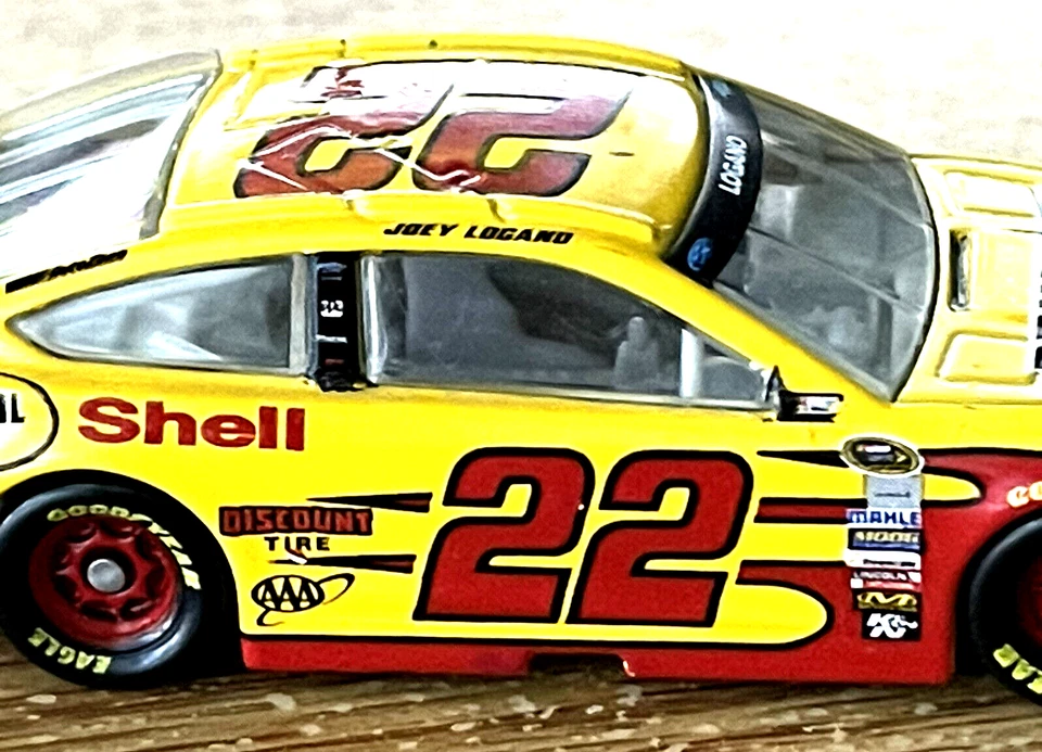#22 Shell Pennzoil Ford Fusion Race Car Joey Logano - Image 4 of 4