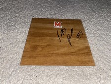 FATTS RUSSELL SIGNED MARYLAND TERPS TERRAPINS BASKETBALL LOGO 6X6 FLOOR TILE COA